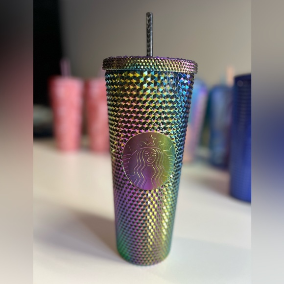 Starbucks Other - Starbucks Studded Tumbler Iridescent 24oz